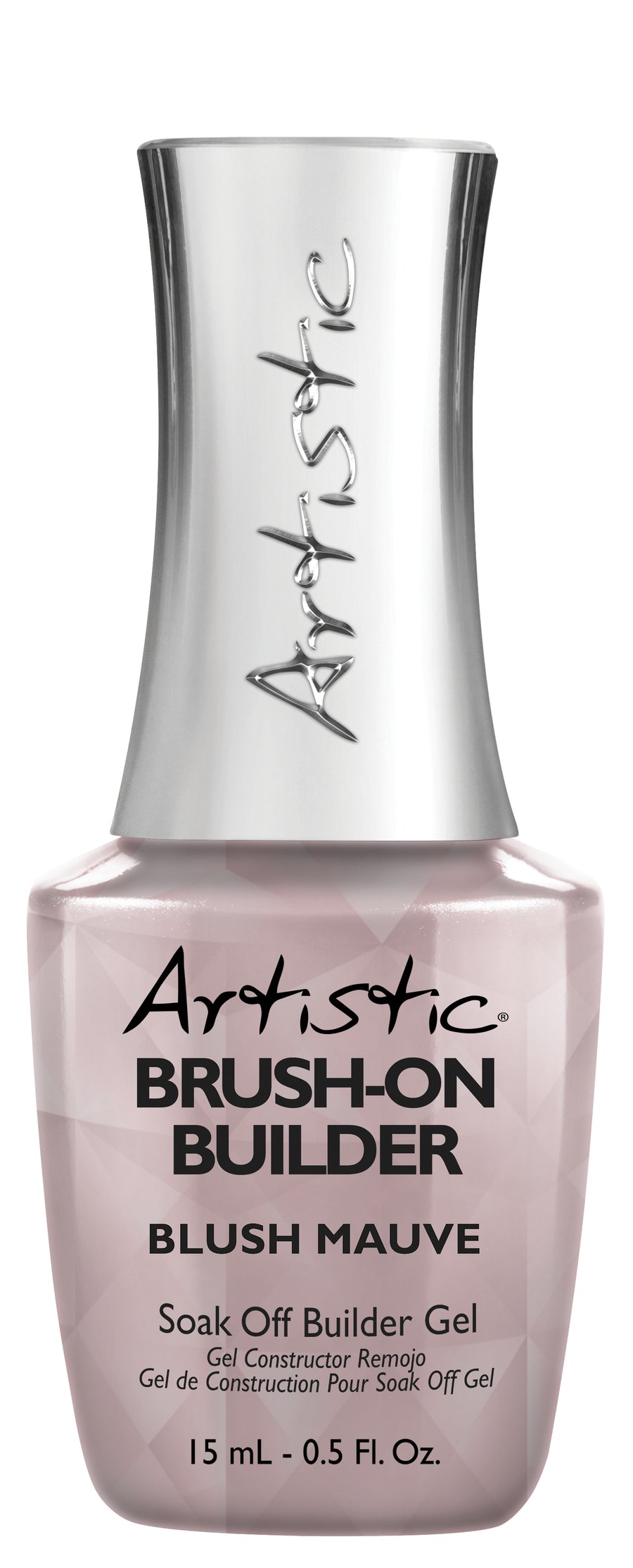 Artistic Brush on Builder Gel 15ml - Blush Mauve