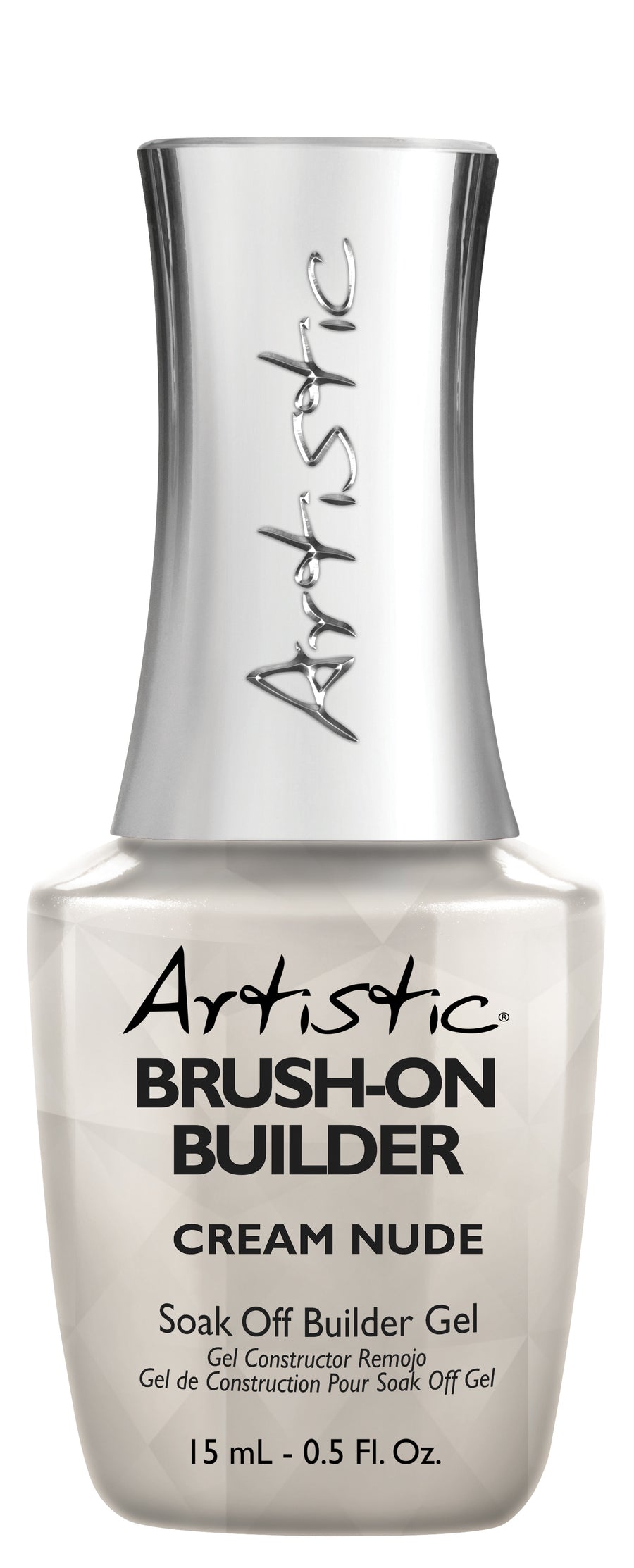Artistic Brush on Builder Gel 15ml - Cream Nude