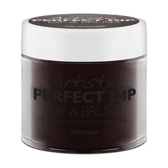 Artistic Dip & Brush - My Sweet Escape, Black Red Pearl 23g - Professional Salon Brands