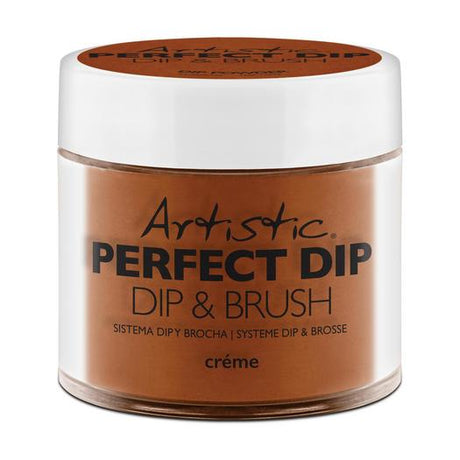 Artistic Dip & Brush - Take Me Anywhere - Adone Brick Creme 23gm - Professional Salon Brands