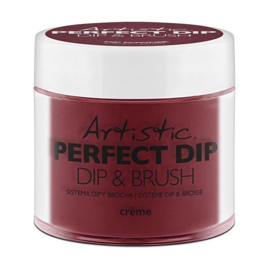 Artistic Dip & Brush - Altitude Adjustment - BURGUNDY CRÈME 23g - Professional Salon Brands