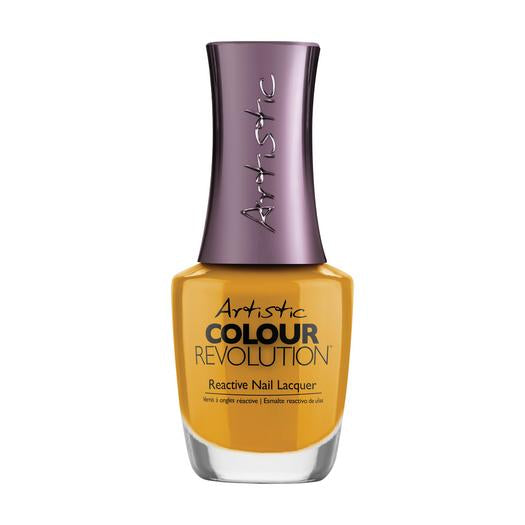 Artistic Lacquer - Wander With Me - Yellow Mustard Creme - Professional Salon Brands