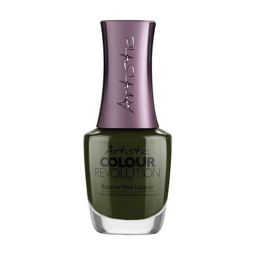 Artistic Lacquer - My Favorite View - Dark Olive Green - Professional Salon Brands