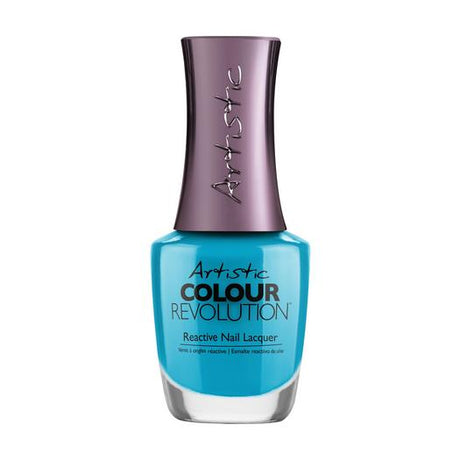 ARTISTIC NAIL LACQUER - JUST KICKN' IT - BLUE NEON - Professional Salon Brands