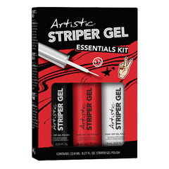 Artistic Nail Design 3pc Striper Gel Kit - Essentials - Professional Salon Brands
