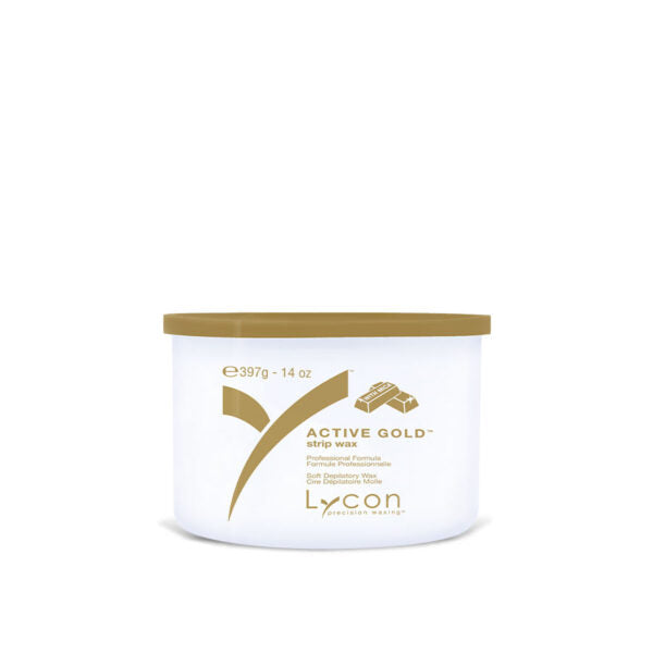 Lycon Active Gold Strip Wax Tin 397g