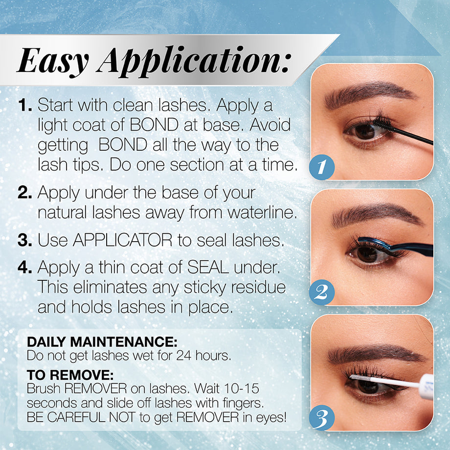 Ardell Seamless Lash Extensions Faux Mink Kit - Refill - Professional Salon Brands