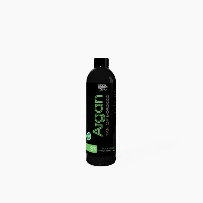 Black Magic Argan Tan Green Base 8% 125ml