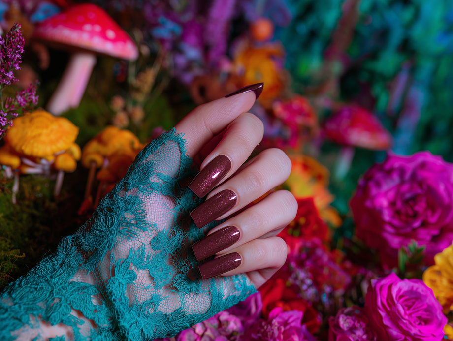 Artistic Nail Design Electric Euphoria Display 12pc
