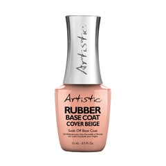 Artistic Cover Beige Rubber Base Coat - 15ml - Professional Salon Brands