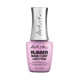 Artistic Light Pink Rubber Base Coat - 15ml - Professional Salon Brands
