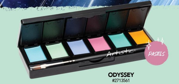 Artistic Nail Design Cream Gel Palette - Odyssey 6 Piece