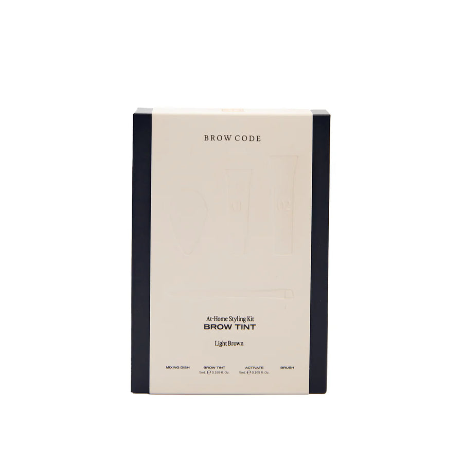 Brow Code Brow Gel Tint Kit - Light Brown
