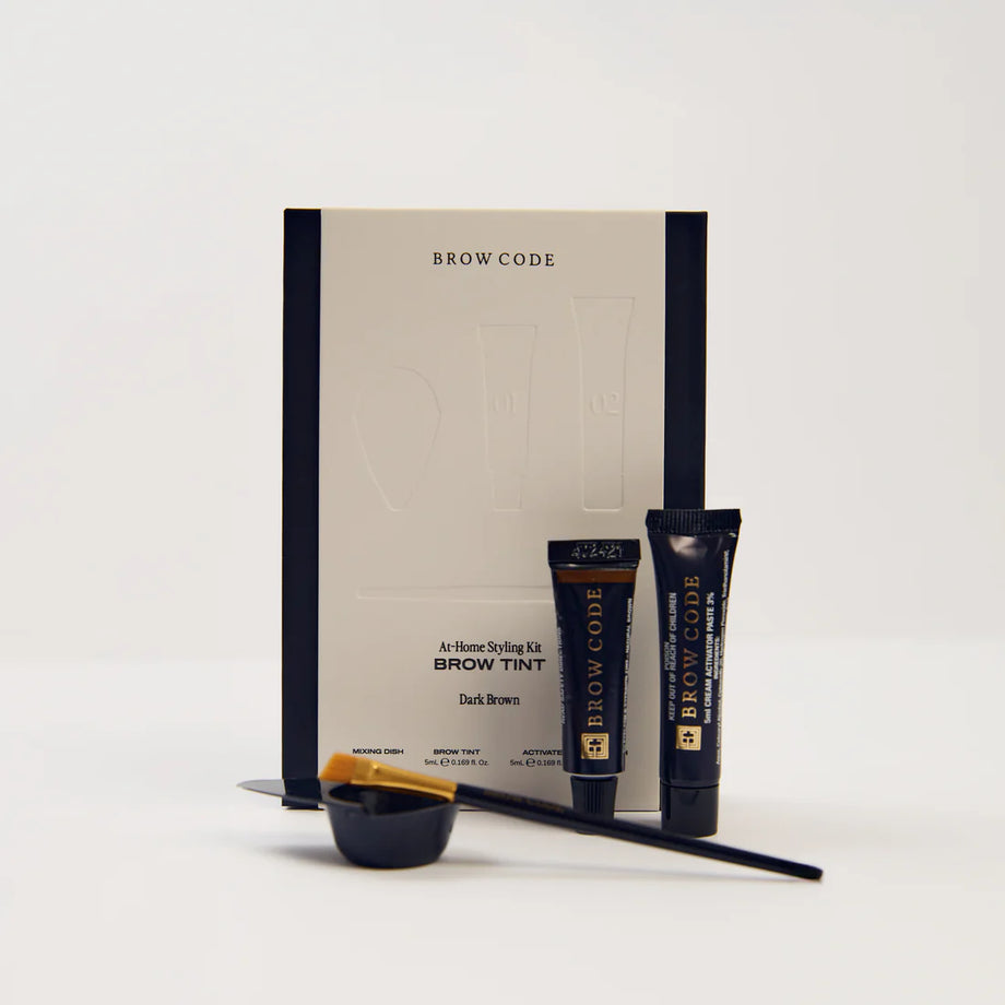 Brow Code Brow Tint Kit - Dark Brown