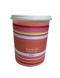 Bare All Paraffin Wax Peach 800GM - Professional Salon Brands