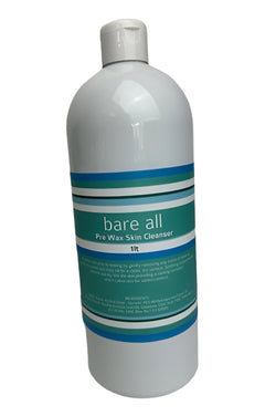 Bare All Pre Wax Skin  Cleanser 1L - Professional Salon Brands