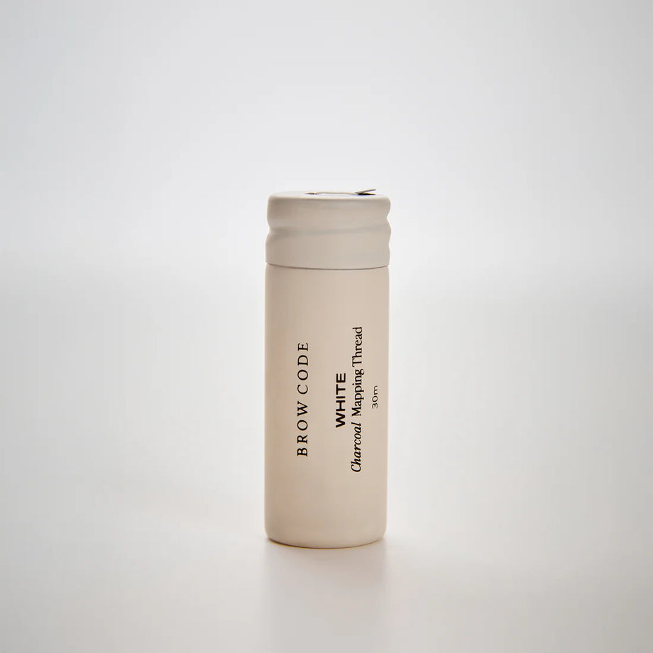 Brow Code Charcoal Brow Mapping Thread White