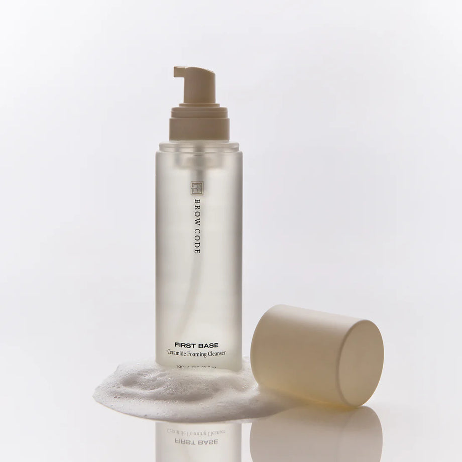 Brow Code First Base Ceramide Foaming Cleanser 190ML - Professional Salon Brands
