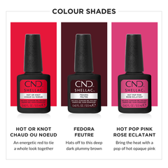 CND™ SHELLAC® Intro Kit 5 x 12.5mL - Professional Salon Brands