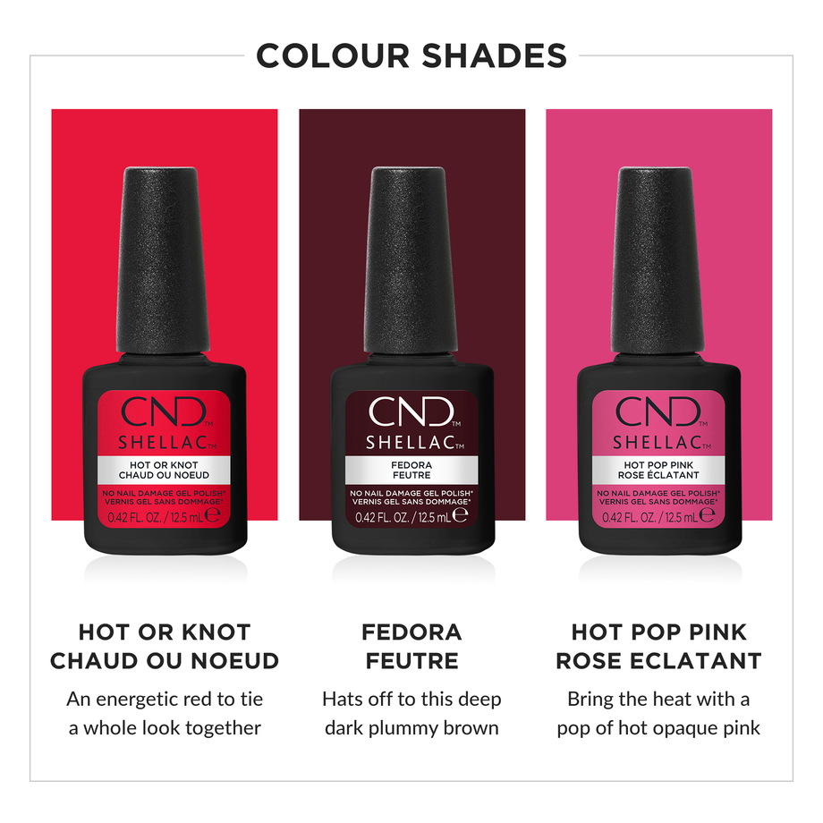CND™ SHELLAC® Intro Kit 5 x 12.5mL - Professional Salon Brands