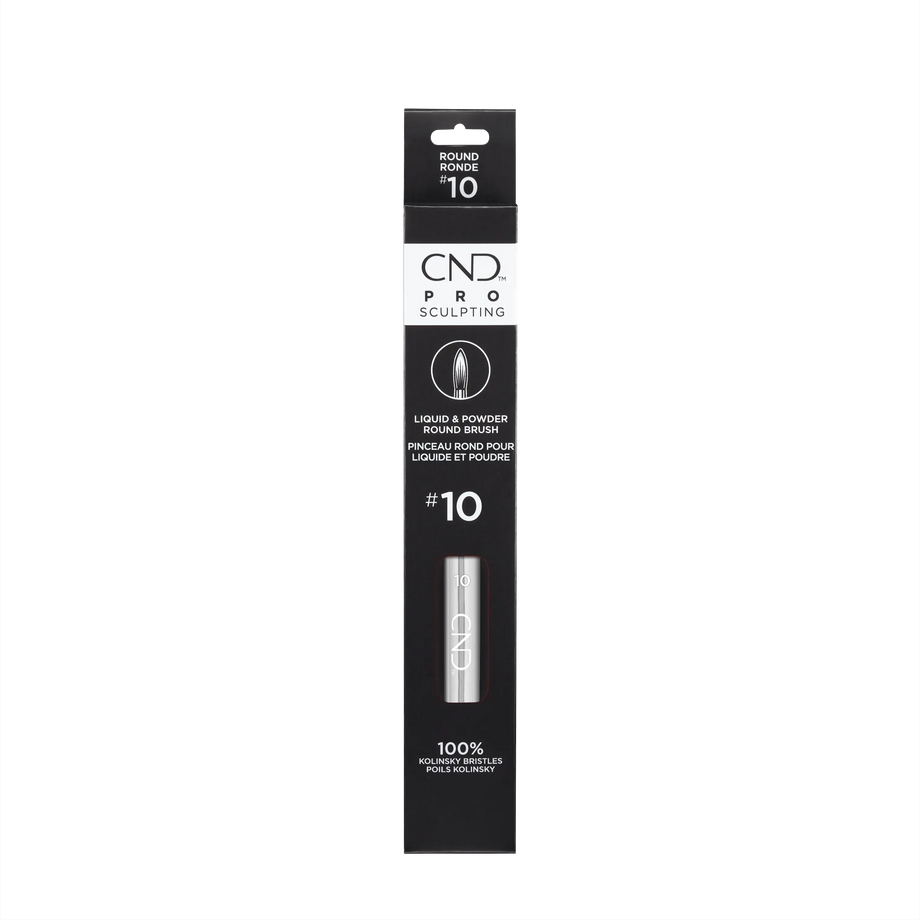 CND Tool – Brush Pro Sculpting Liquid & Powder Brush #10