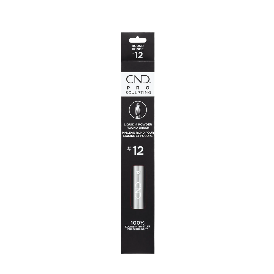 CND Tool – Brush Pro Sculpting Liquid & Powder Brush #12