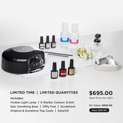 CND® Visible Light Lamp & SHELLAC® Kit