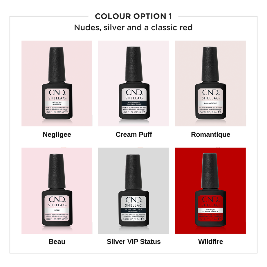 CND® Visible Light Lamp & SHELLAC® Kit