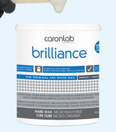 Caronlab Brilliance Hard Wax Microwaveable 800ML