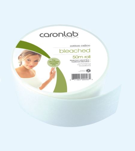 Caronlab Calico Bleached Rolls 50M