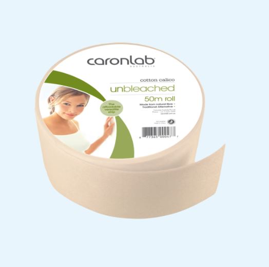 Caronlab Calico Unbleached Rolls 50M