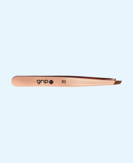 Caronlab GRIP® Tweezer Claw Slanted Tip Rose Gold