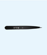 Caronlab GRIP® Tweezer Pointed Tip Matte Black