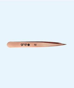 Caronlab GRIP® Tweezer Pointed Tip Rose Gold - Professional Salon Brands