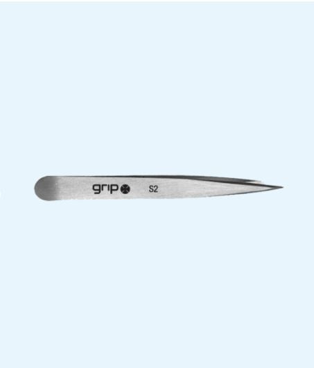 Caronlab GRIP® Tweezer Pointed Tip Stainless Steel