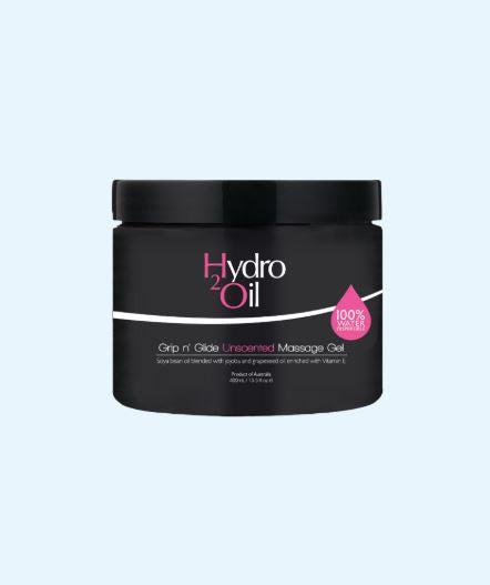 Caronlab Hydro 2 Oil Grip n’ Glide Massage Gel Unscented 400ML