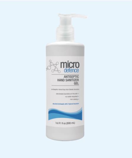 Caronlab Micro Defence Sanitising Gel Hand & Body 500ML