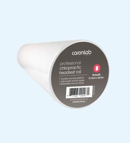 Caronlab Professional Disposable Chiropractic Headrest Roll 68.5M