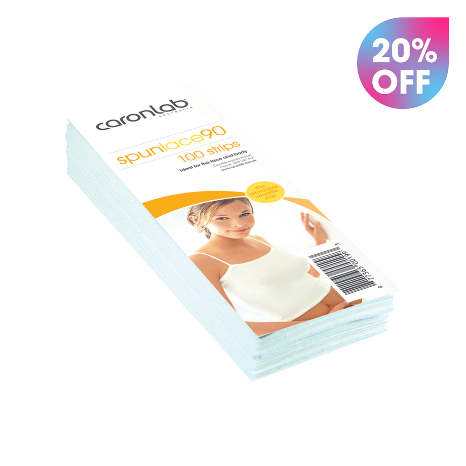 Caronlab Spunlace 90 Strips 100PK