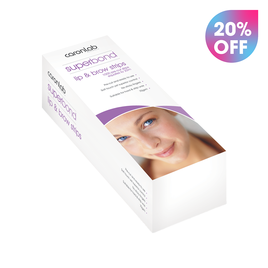 Caronlab Superbond Lip & Brow Strips 1000PK