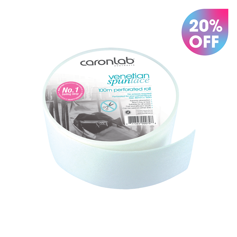 Caronlab Venetian Spunlace 100MT Roll Perforated