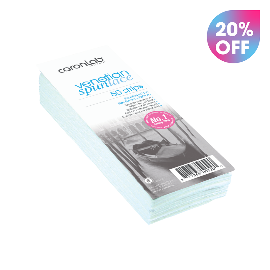 Caronlab Venetian Spunlace Strips 50PK