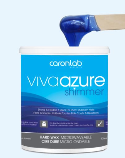 Caronlab Viva Azure Shimmer Hard Wax 800ML