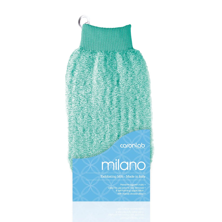 Caronlab Milano Exfoliating Mitt - Green
