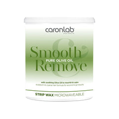 Caronlab Pure Olive Oil Strip Wax Cartridge 800g – Microwaveable; Specially formulated for professional speed waxing, this olive oil-infused wax provides quick, efficient results, leaving skin smooth and hydrated.