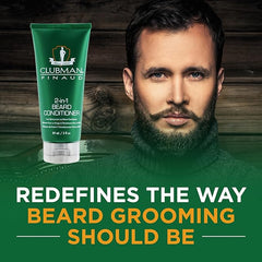 Clubman Pinaud 2-in-1 Beard Conditioner 89ml - Professional Salon Brands