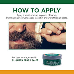 Clubman Pinaud 2-in-1 Beard Conditioner 89ml - Professional Salon Brands