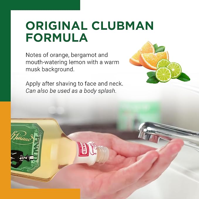 Clubman Pinaud After Shave Lotion 473ml - Professional Salon Brands