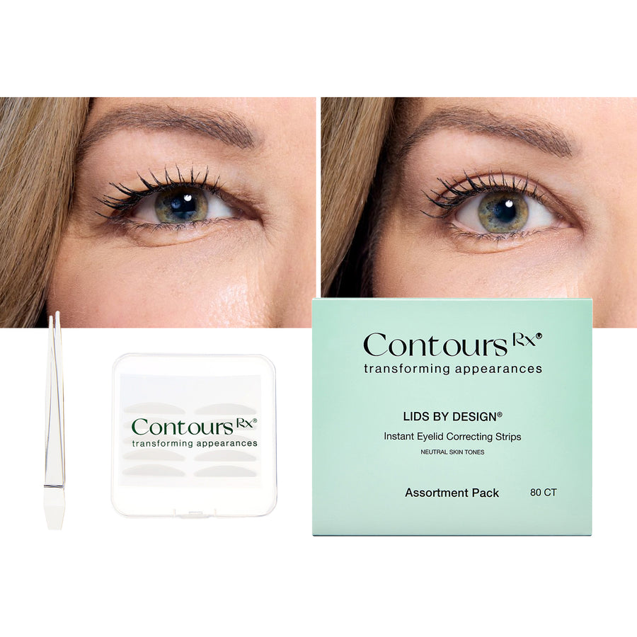 Contours Rx Eye Lifting Strips Assortment Pack (80 Strips)