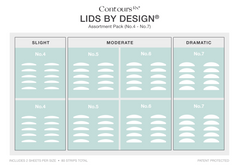 Contours Rx Assortment Pack (80 Strips) - Professional Salon Brands